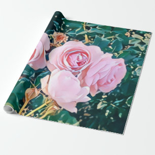 Papel De Regalo luxe romantic flowers botanical wallpaper