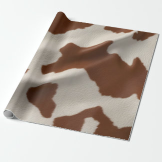 Papel De Regalo Luxury Elegant Faux Cow Leather Popular Collection