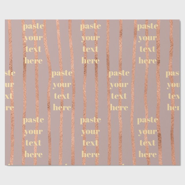 Papel De Regalo Luxury glitter stripes (Superficie plana)