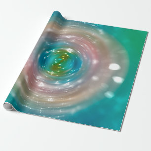 Papel De Regalo Luz de boquilla, luces de manchas borrosas brillan