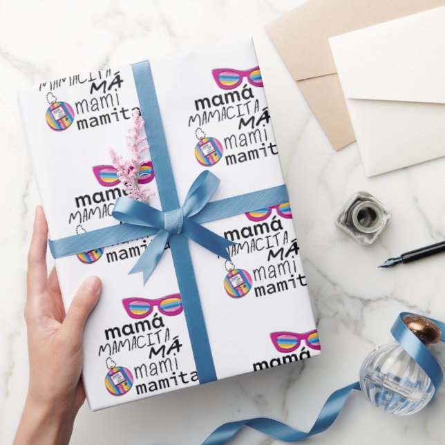 Papel De Regalo má mami mamita de los 90 (Regalar)