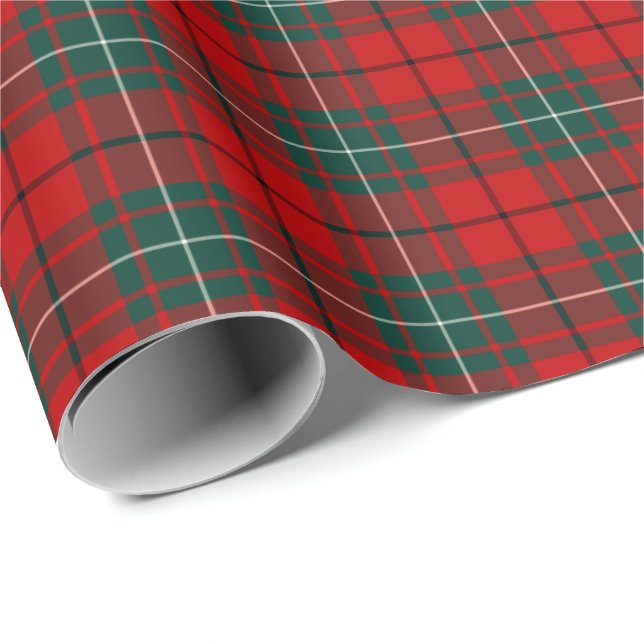 Papel De Regalo MacAulay Clan Tartan (Esquina del rollo)