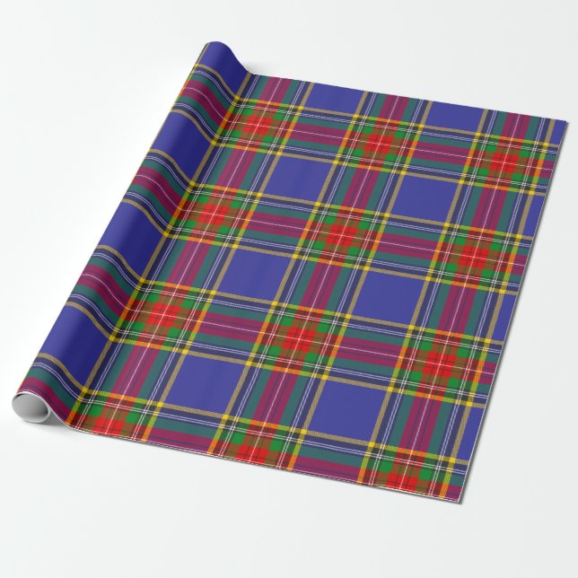 Papel De Regalo MacBeth Tartan Plaid Scottish Pattern (Desenrollado)