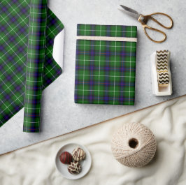 Papel De Regalo MacDonald Tartan escocés