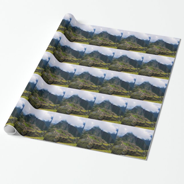 Papel De Regalo Machu Picchu, Perú (Desenrollado)