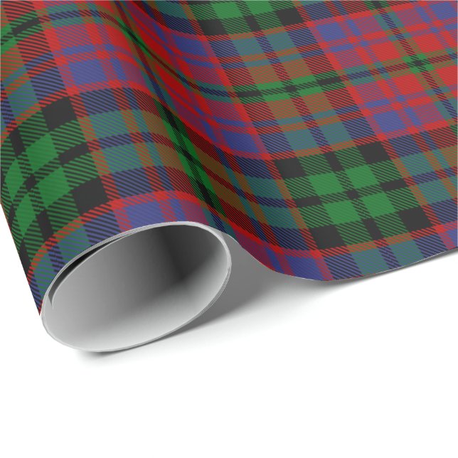 Papel De Regalo MacInnroy Tartan (Esquina del rollo)