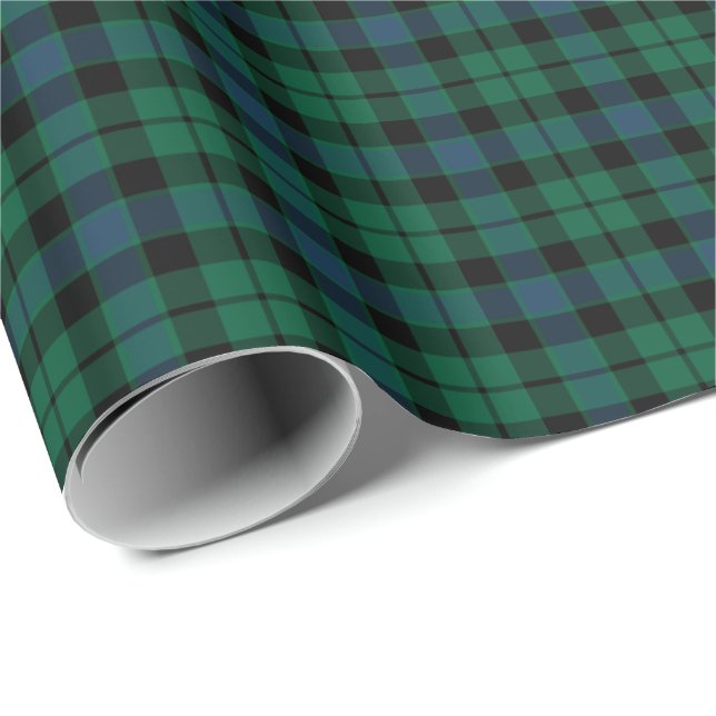 Papel De Regalo MacKay Clan Tartan (Esquina del rollo)