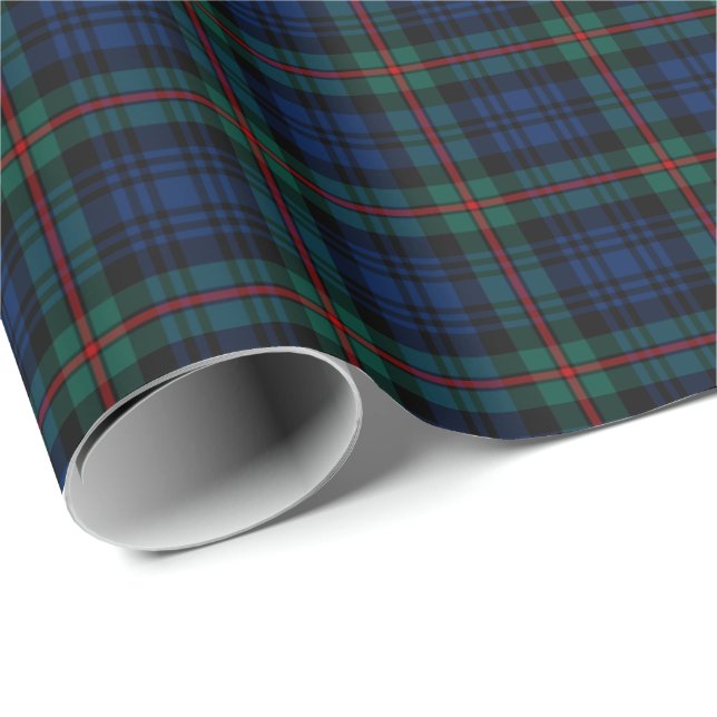 Papel De Regalo MacKinlay Clan Tartan (Esquina del rollo)