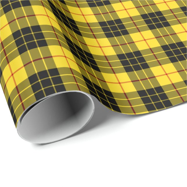 Papel De Regalo MacLeod Clan Tartan (Esquina del rollo)