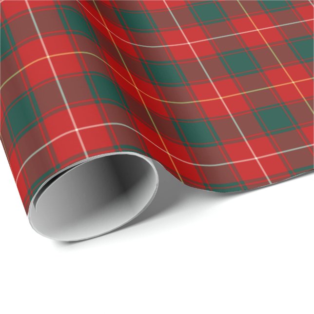Papel De Regalo MacPhee Clan Tartan (Esquina del rollo)