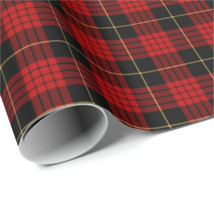 Papel De Regalo MacQueen Clan Tartán