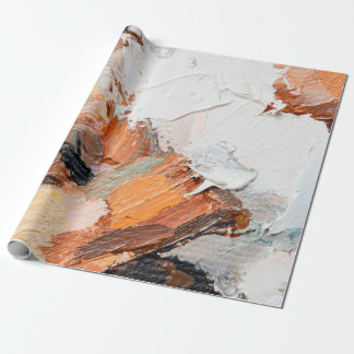 Papel De Regalo Macro. Abstract art. Expressive embossed pasty oil