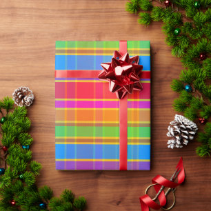 Papel De Regalo Mad Plaid JM9IBCQ