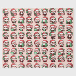Papel De Regalo Mad Santa (Pink)