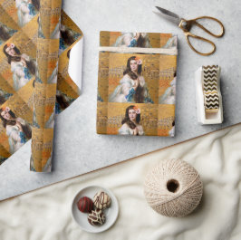 Papel De Regalo Madame Rimsky en oro