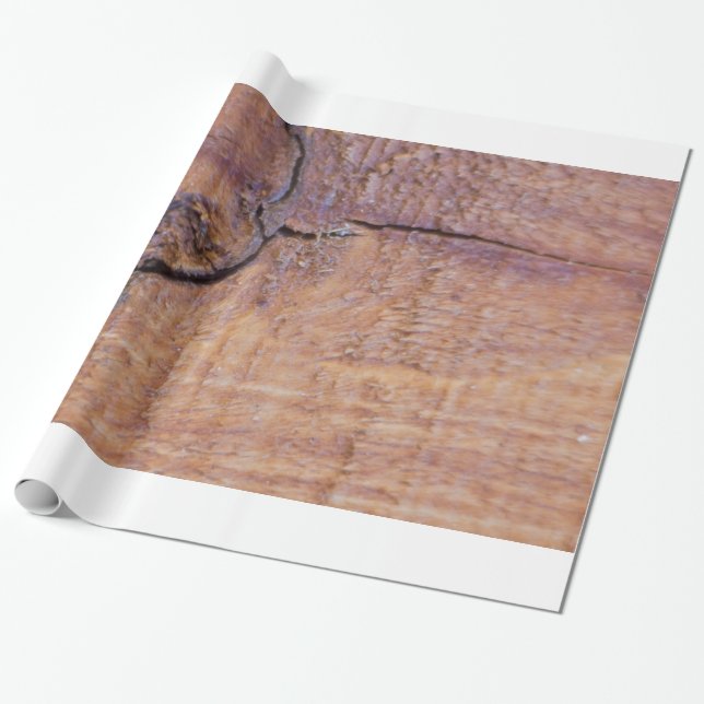 Papel De Regalo Madera cruzada (Desenrollado)