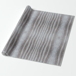 Papel De Regalo Madera de grano Gris gris negro rayado vertical