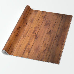 Papel De Regalo Madera texturizada marrón 