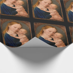 Papel De Regalo Madonna con el niño de Cristo