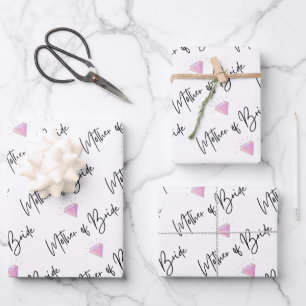 Papel de Regalo Madre de la Novia Hoja Plana Juego
