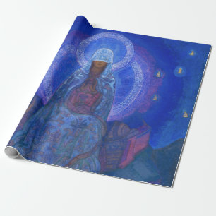 Papel De Regalo Madre del mundo, 1924 por Nicholas Roerich