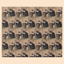 Papel De Regalo Madre gata y gatitos