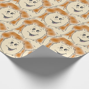 Papel De Regalo Madre Mujeres Cara Sonriente Cara Cara Cara
