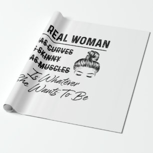 Papel De Regalo Madre Un Verdadero Cumpleaños De Mujer