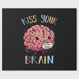 Papel De Regalo Maestra Besa Tu Cerebro