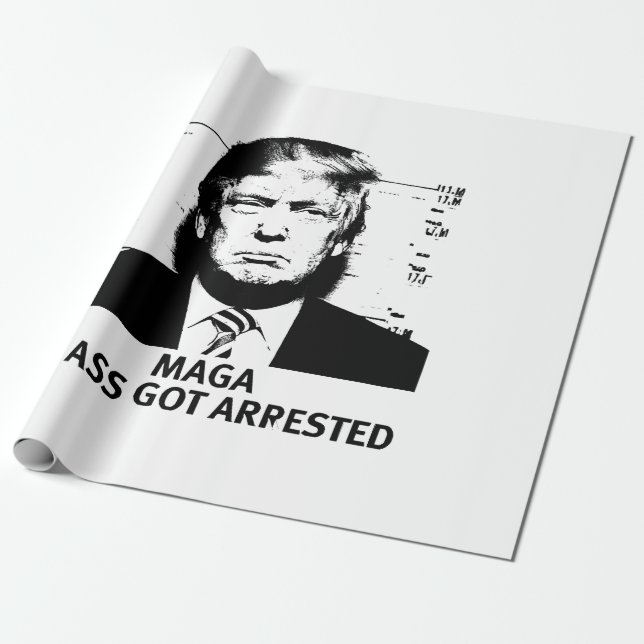 Papel De Regalo MAGA Acusado (Desenrollado)