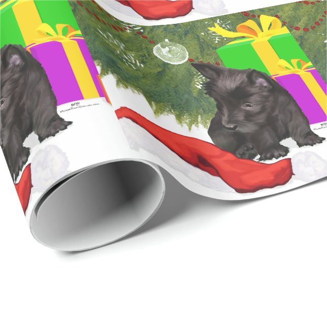 Papel De Regalo Magia de Navidad (Esquina del rollo)