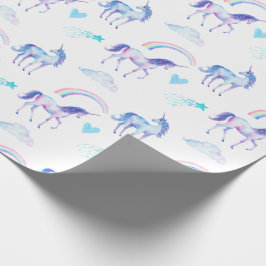 Papel De Regalo Magia de Unicorn