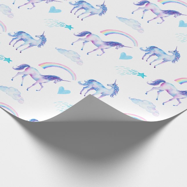 Papel De Regalo Magia de Unicorn (Esquina)