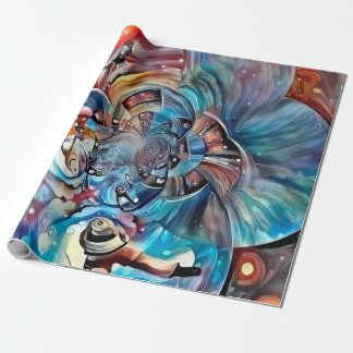 Papel De Regalo Magia espacial
