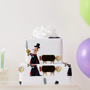 Papel De Regalo Magician Performing