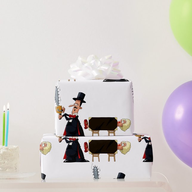 Papel De Regalo Magician Performing (Subido por el creador)