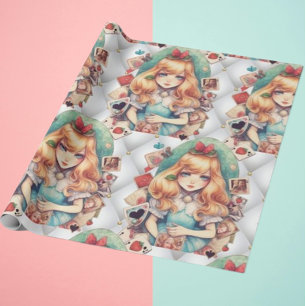 Papel De Regalo ¡Magnífico Alicia Fiesta de té!