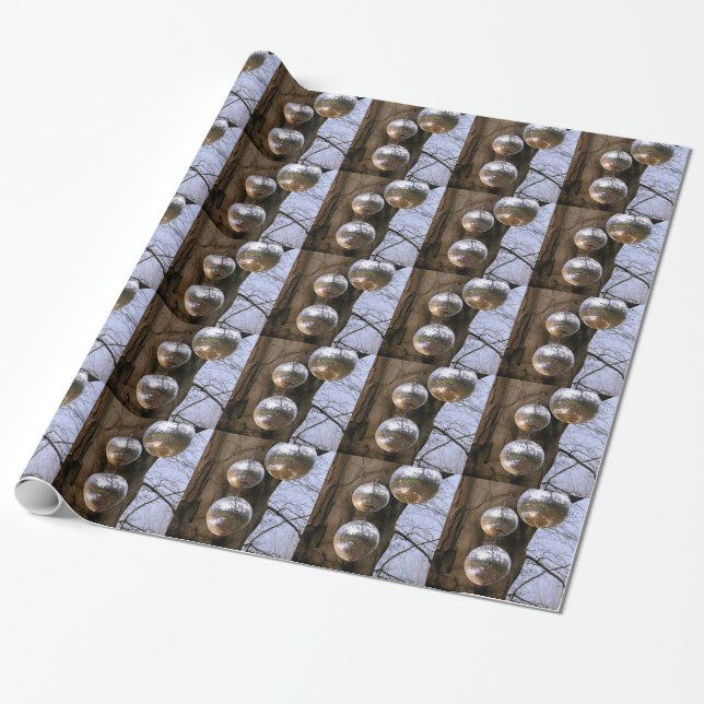 Papel De Regalo ¡Magnífico! Espejo de bolas (Desenrollado)