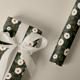 Papel De Regalo Magnolia Blossoms Floral