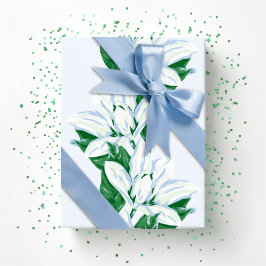 Papel De Regalo Magnolia Sway in Slate and Green