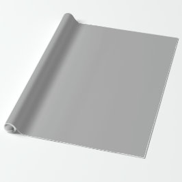 Papel De Regalo Mago Gris Sólido