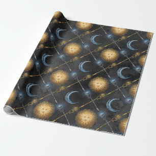 Papel De Regalo Mago Sol y Luna