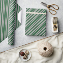 Papel De Regalo Mago Verde y Gris
