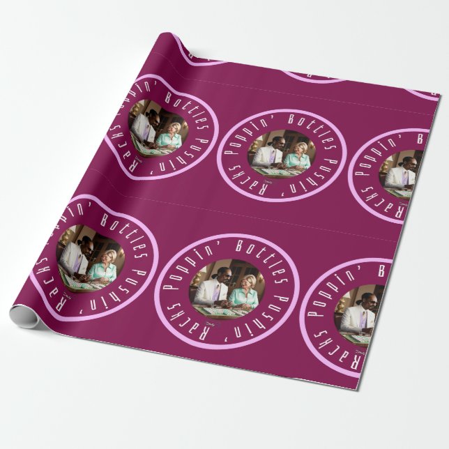 Papel De Regalo Mahjong Snoop Dogg y Martha Stewart 'Rapping' (Desenrollado)