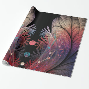 Papel De Regalo Malabarismo Abstracto Fantasía Moderna Arte Fracta