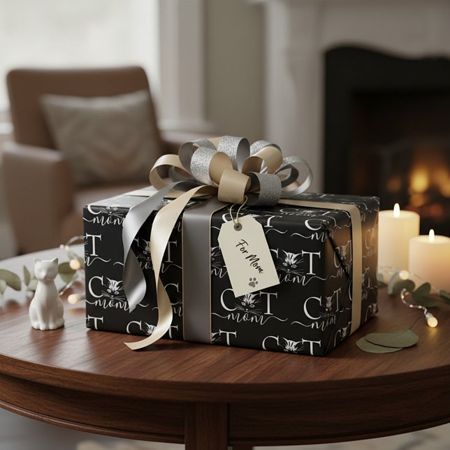 Papel De Regalo Mamá gata  (Subido por el creador)