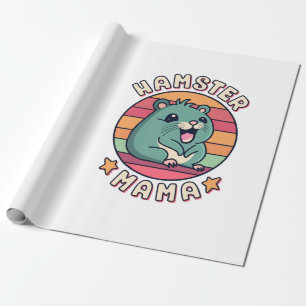 Papel De Regalo Mamá hámster linda kawaii roedor madre