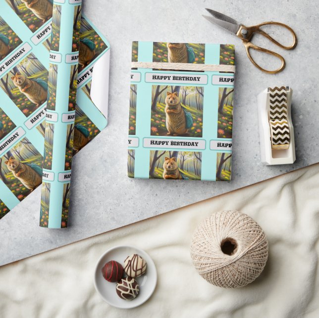 Papel De Regalo Mama Meerkat Cumpleaños Shopping, Birthday (Artesanía)