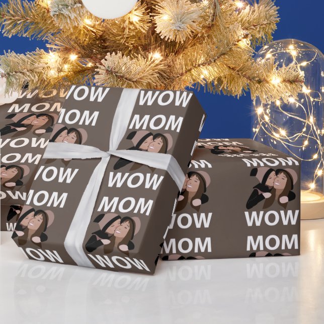 Papel De Regalo Mamá y Hijo Mamá (Vacaciones)