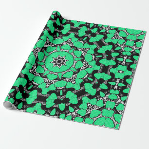 Papel De Regalo Mandala abstracta sin inconvenientes corazones ori
